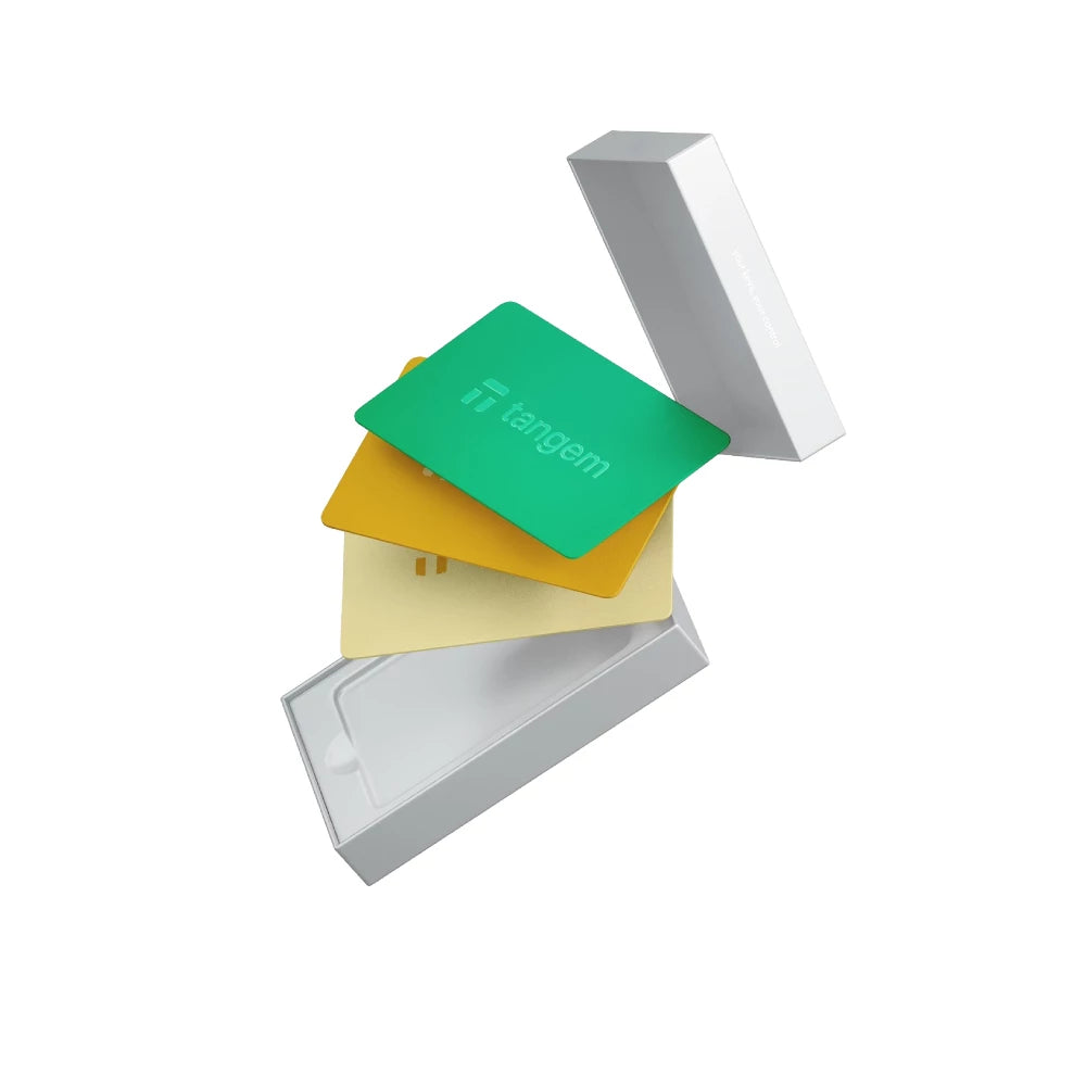 Tangem Wallet Card - 3 pcs - Sun Drop