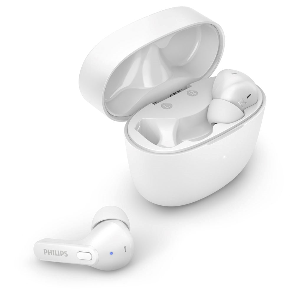 Philips Series 2000 True Wireless Headphone In-Ear w. Earplug - White