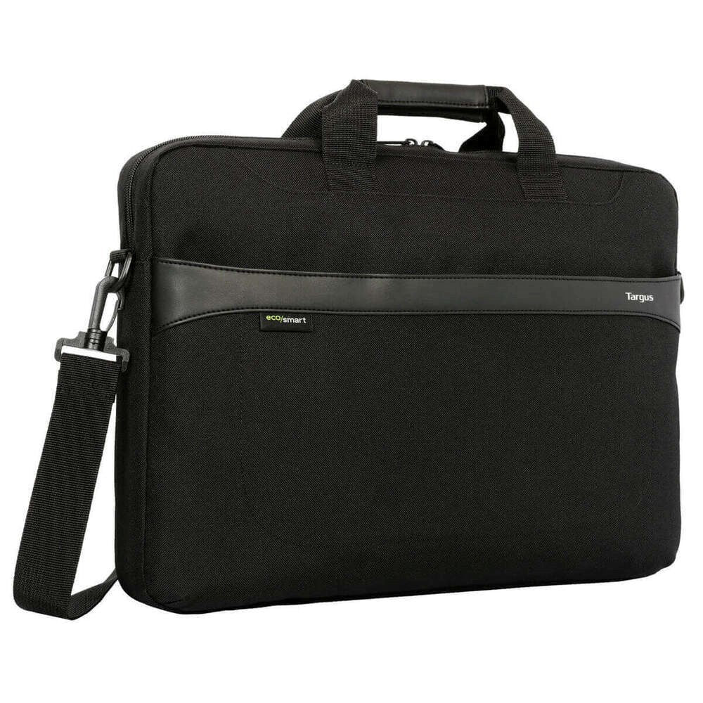 Targus GeoLite EcoSmart Slim Brief 14" Laptop Bag - Black