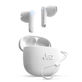 Jaz Amber True Wireless In-Ear Bluetooth Headphones w. Strap - White