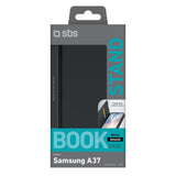Samsung Galaxy A37 SBS Wallet Smooth Flip Case - Black
