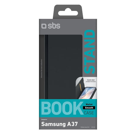 Samsung Galaxy A37 SBS Wallet Smooth Flip Case - Black