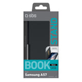 Samsung Galaxy A57 SBS Wallet Smooth Flip Case - Black