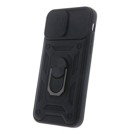 iPhone 11 Defender Tough Case w. Magnetic Kickstand & Cam Slider - Black