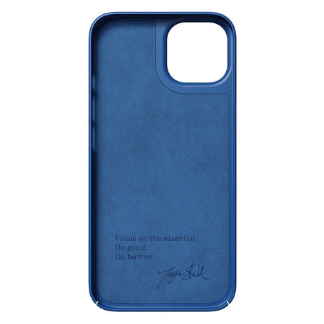 Nudient Thin Case iPhone 14 Case - Blueprint Blue