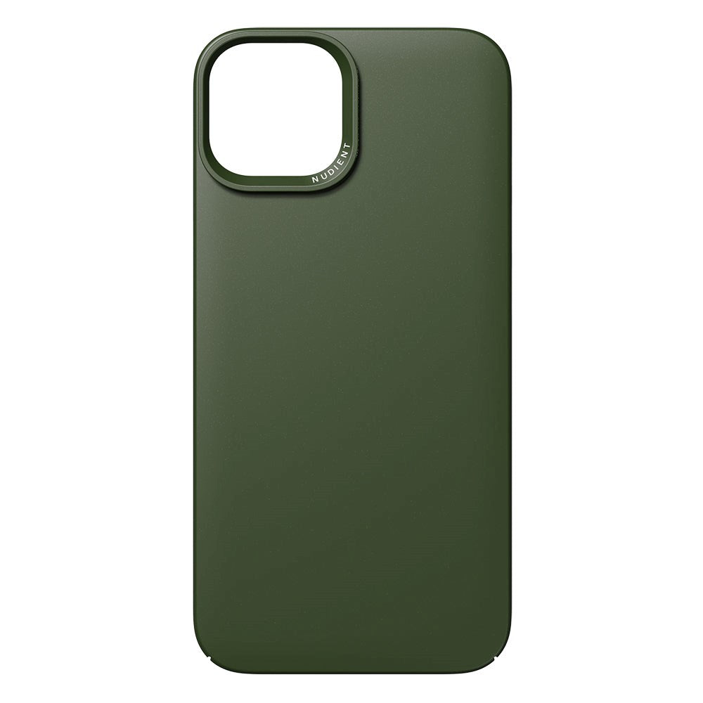 Nudient Thin Case iPhone 14 Case - MagSafe Compatible - Pine Green