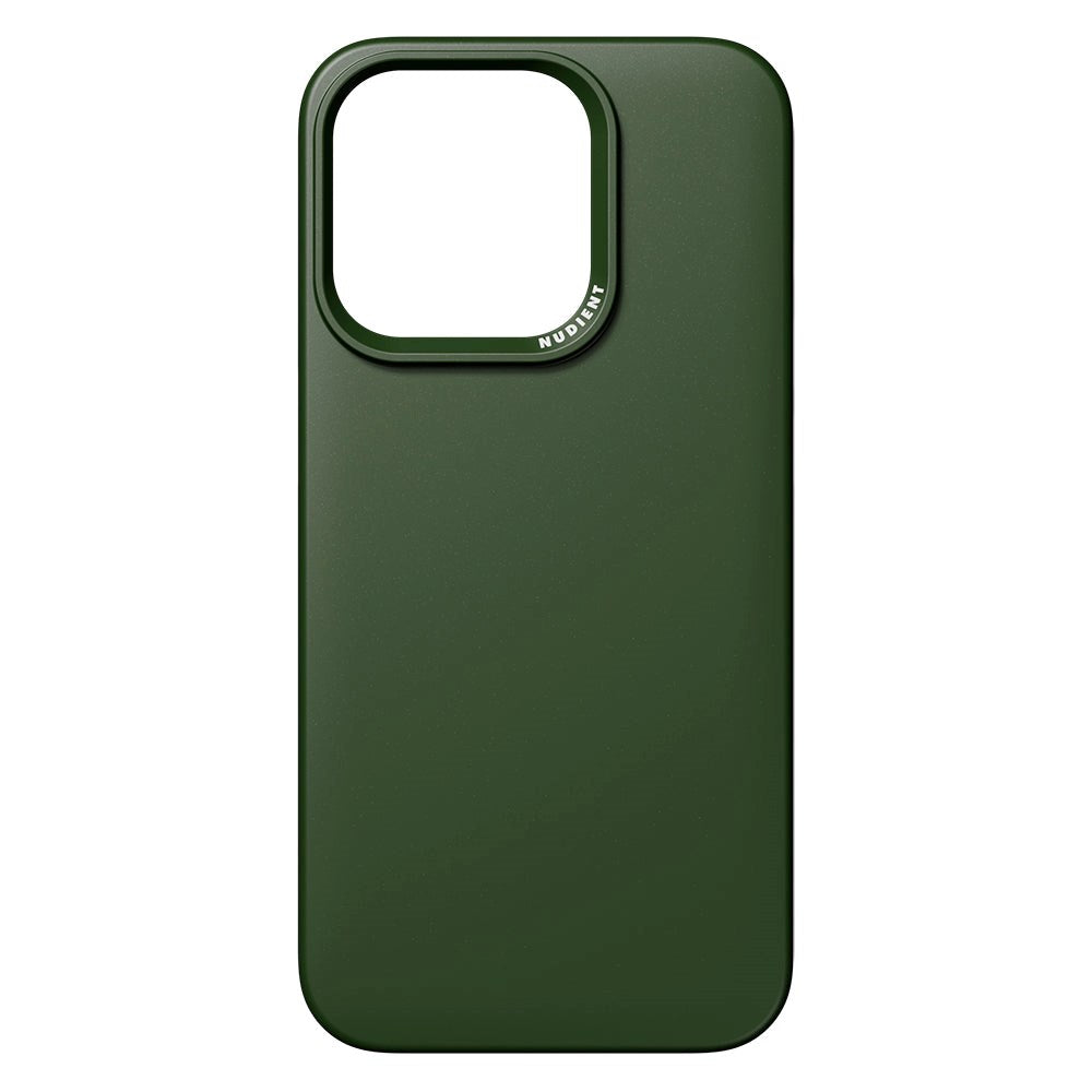 Nudient Thin Case iPhone 15 Pro Case - MagSafe Compatible - Pine Green