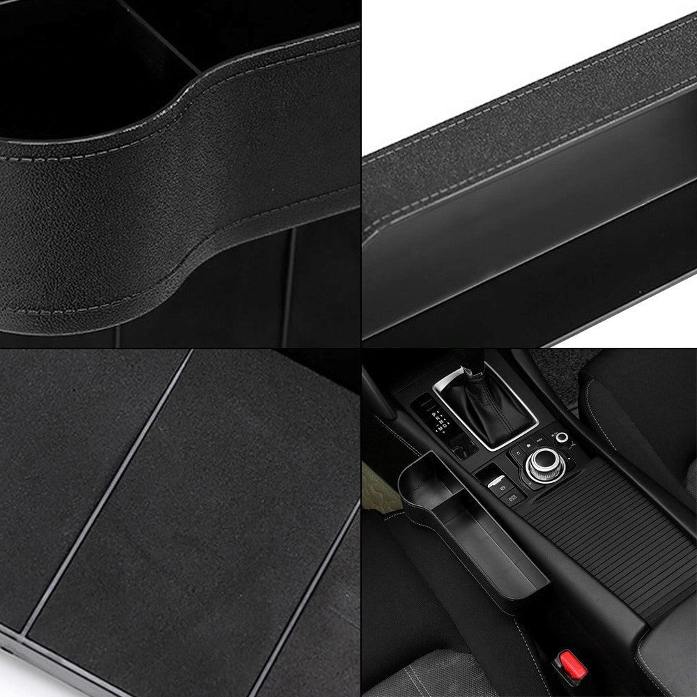 Storage Box for Car Seat 2 pcs. - Black