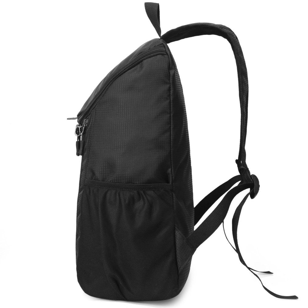 Water Resistant 20L Nylon Backpack (42 x 28cm) - Black