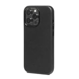 iPhone 13 Pro Trunk Genuine Leather Case - Black