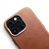 iPhone 13 Pro Trunk Leather Case - Brown