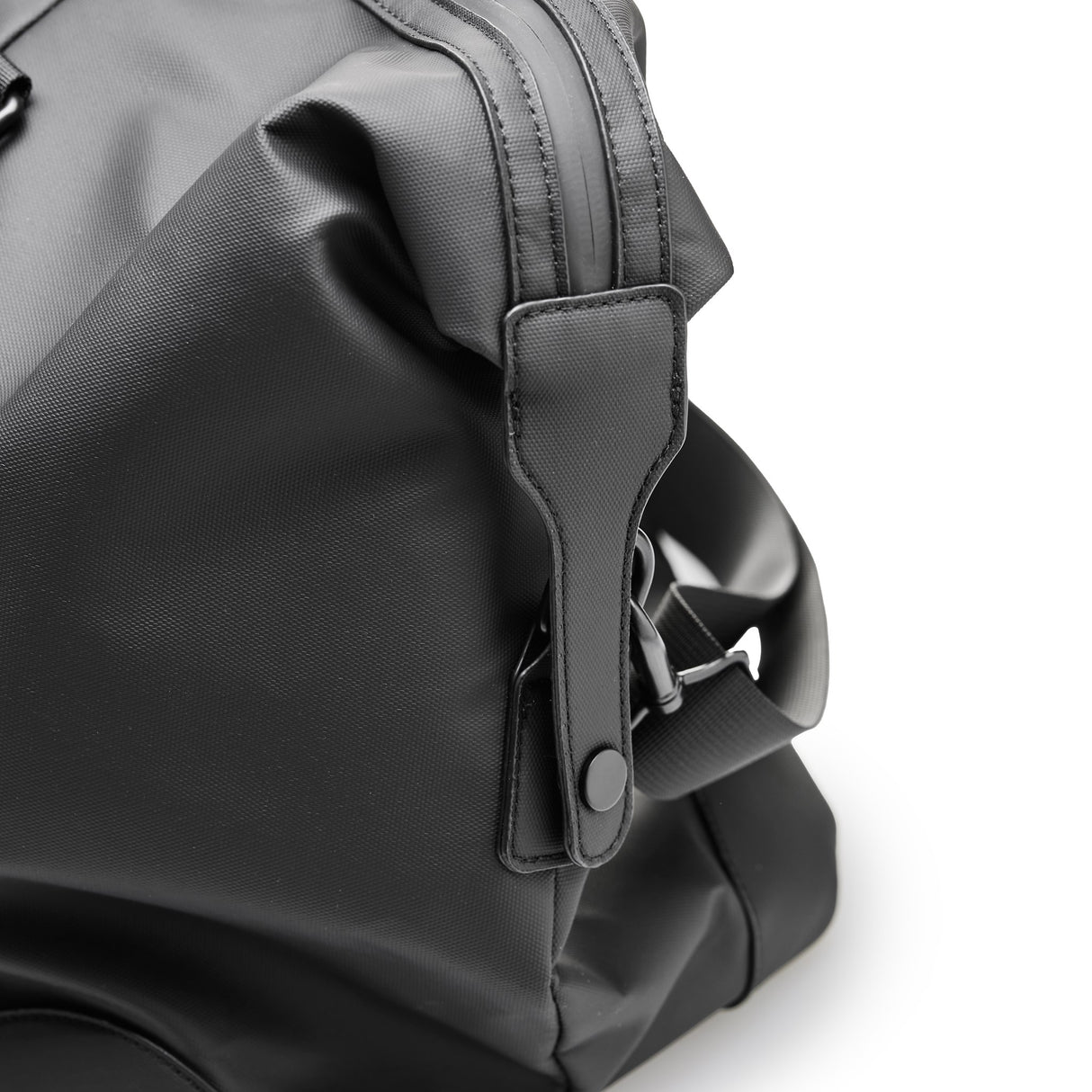 Trunk Travel Duffle Bag - Black