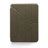Trunk iPad Pro 11" (2025 / 2024) Origami Flip Case - Dark Olive