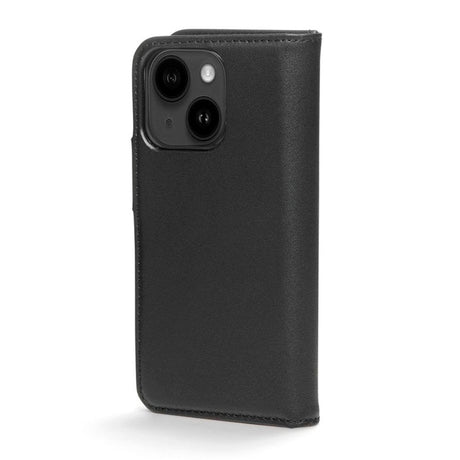 iPhone 13 Trunk 2-i-1 Leather Flip Case w. Wallet - Black