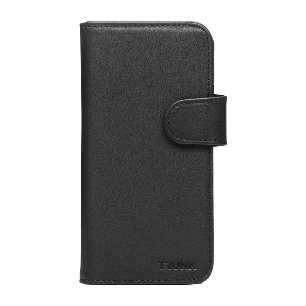 iPhone 13 Mini Trunk 2-i-1 Leather Flip Case w. Wallet - Black