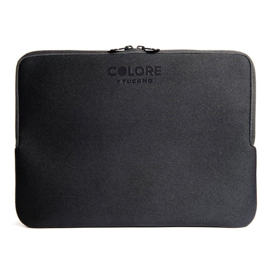 Tucano Second Skin Colore Neoprene Sleeve for Laptop PC 13-14" (35.5 x 25.5 cm) - Black