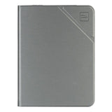 iPad Mini (2024 / 2021) Tucano Metal Folio Case & Apple Pencil Holder - Grey (DEMO)