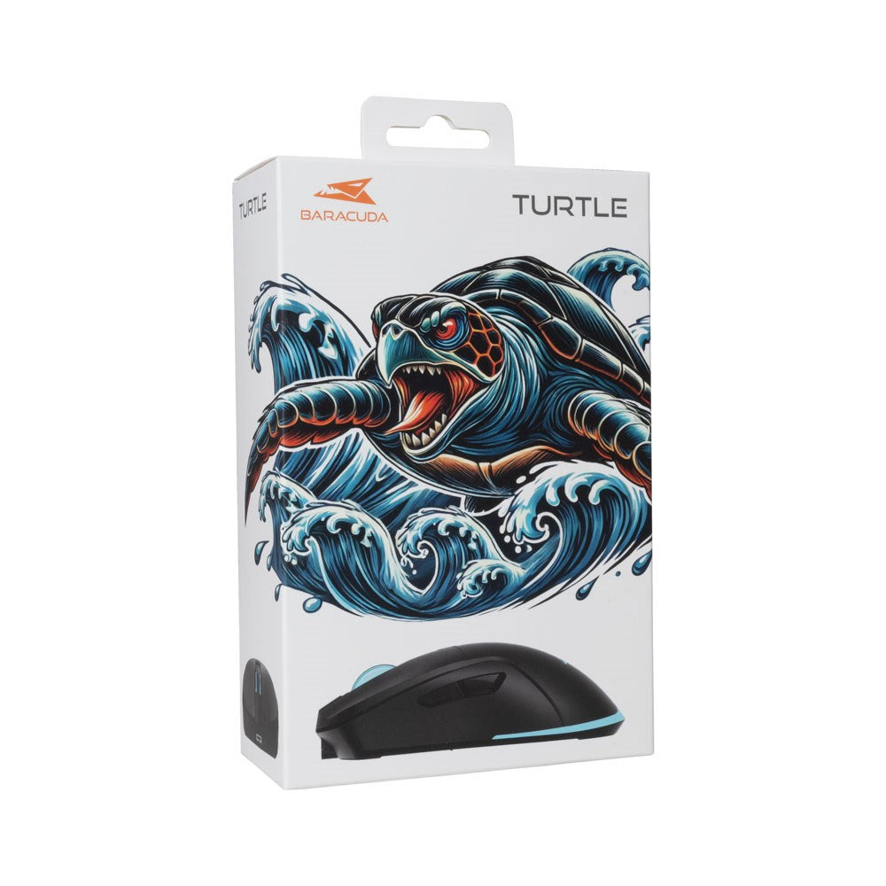 Baracuda TURTLE Wireless Gaming Mouse - 6D / 3200 DPI - Black