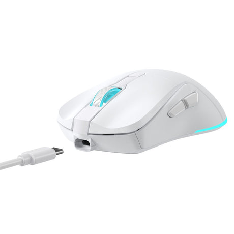 Baracuda TURTLE Wireless Gaming Mouse - 6D / 3200 DPI - White