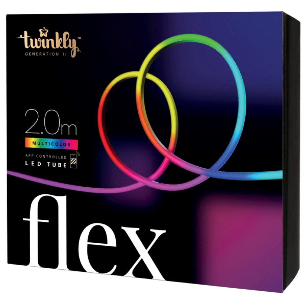 Twinkly 200-Led RGB Flex 2m - White Wire