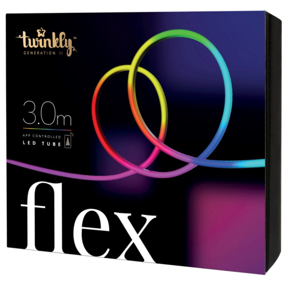 Twinkly 300-Led RGB Flex 3m - White Wire