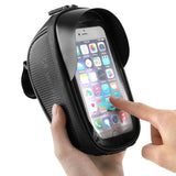 Wozinsky - Compact Bag with Mobile Holder for Bicycle Handlebars - Black