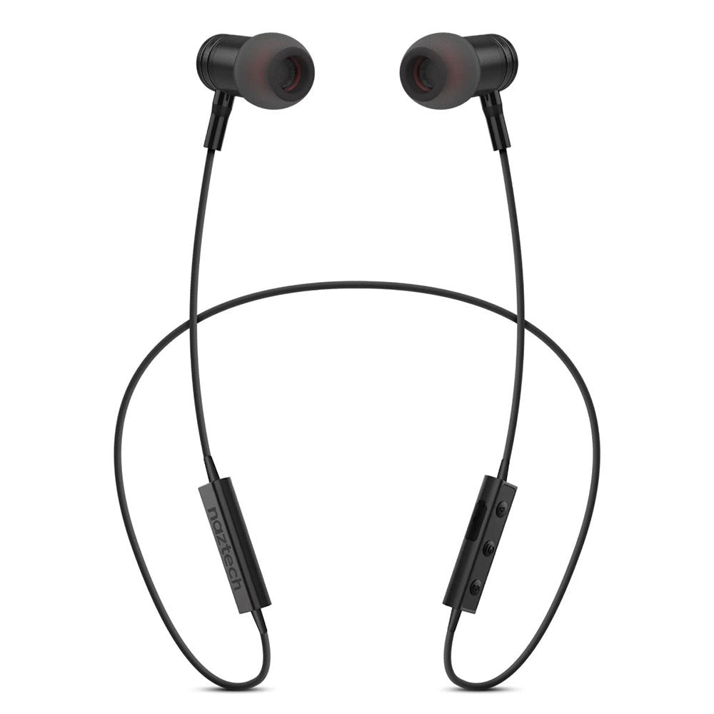 Naztech Alloy Wireless In-Ear Headphones - Black