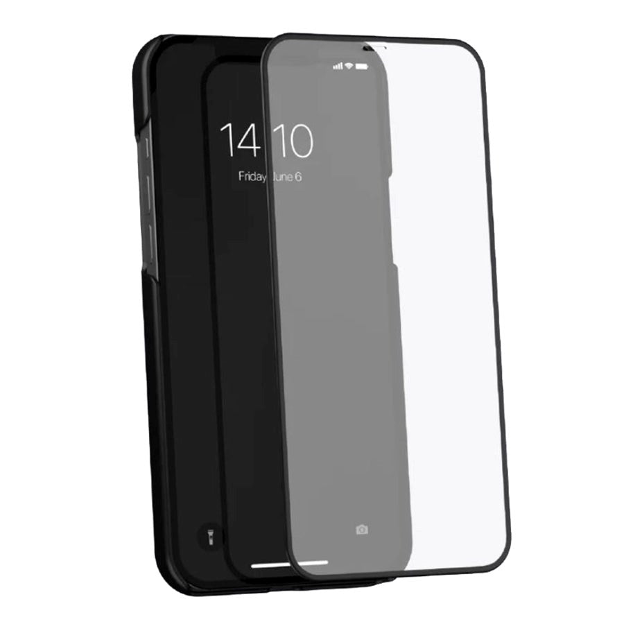 iPhone 12 Pro Max IDEAL OF SWEDEN Screen Protector - Full Curved 3D Tempered Glass - Black