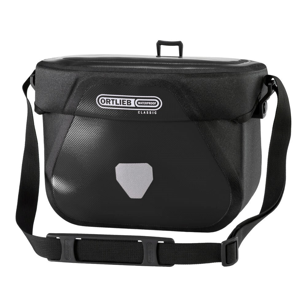 ORTLIEB 6,5L Ultimate Bicycle Bag Six (24 x 18 x 13cm) - Black