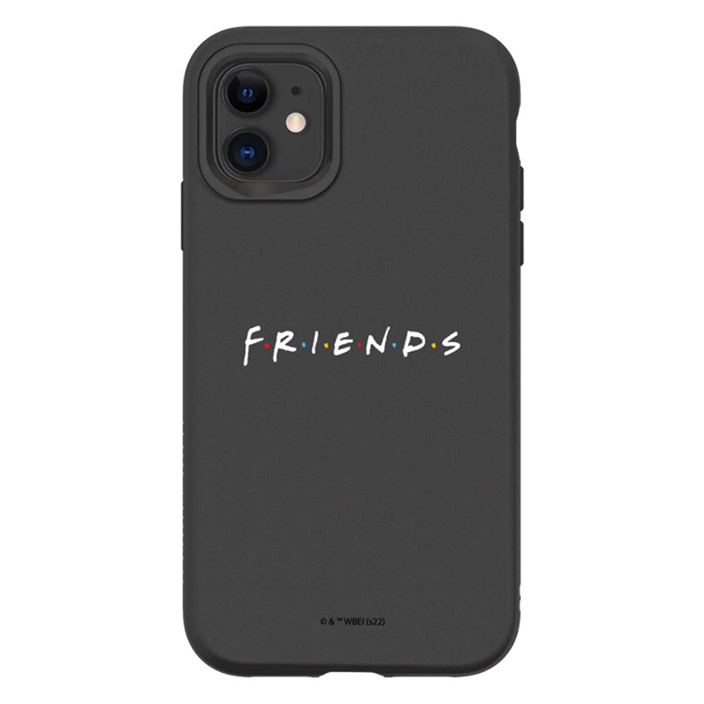 iPhone 11 RhinoShield SolidSuit Drop Proof Case with Friends - White Friends Logo