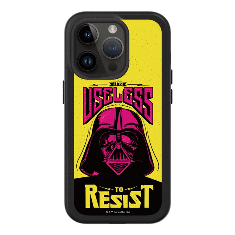 iPhone 14 Pro RhinoShield SolidSuit Drop Proof Case with Star Wars - Darth Vader - Useless To Resist