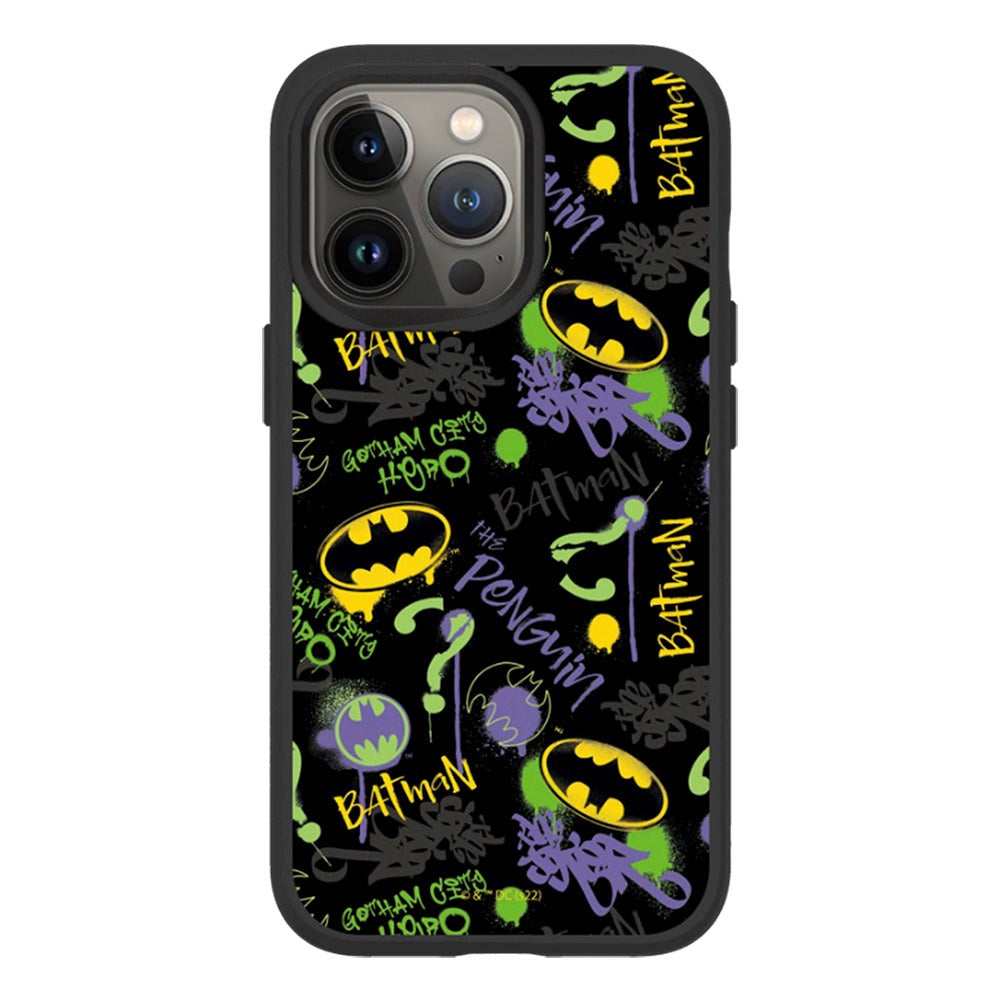 iPhone 13 Pro RhinoShield SolidSuit Drop Proof Case with Batman - Supervillains & Batman