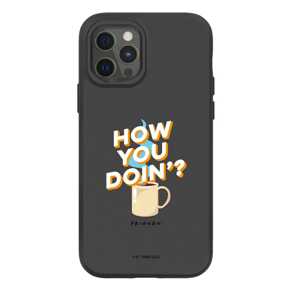 iPhone 12 / 12 Pro RhinoShield SolidSuit Drop Proof Case with Friends - How You Doin'