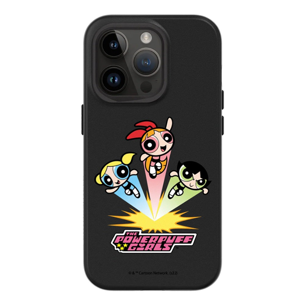 iPhone 14 Pro RhinoShield SolidSuit Drop Proof Case with The Powerpuff Girls - Fly High