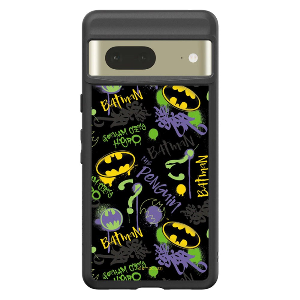 Google Pixel 7 RhinoShield SolidSuit Drop Proof Case with Batman - Supervillains & Batman