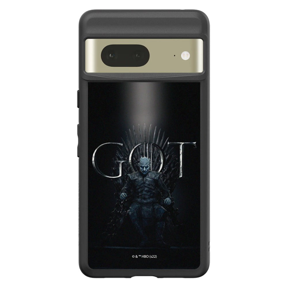 Google Pixel 7 RhinoShield SolidSuit Drop Proof Case with Game of Thrones - White Walkers The Night King