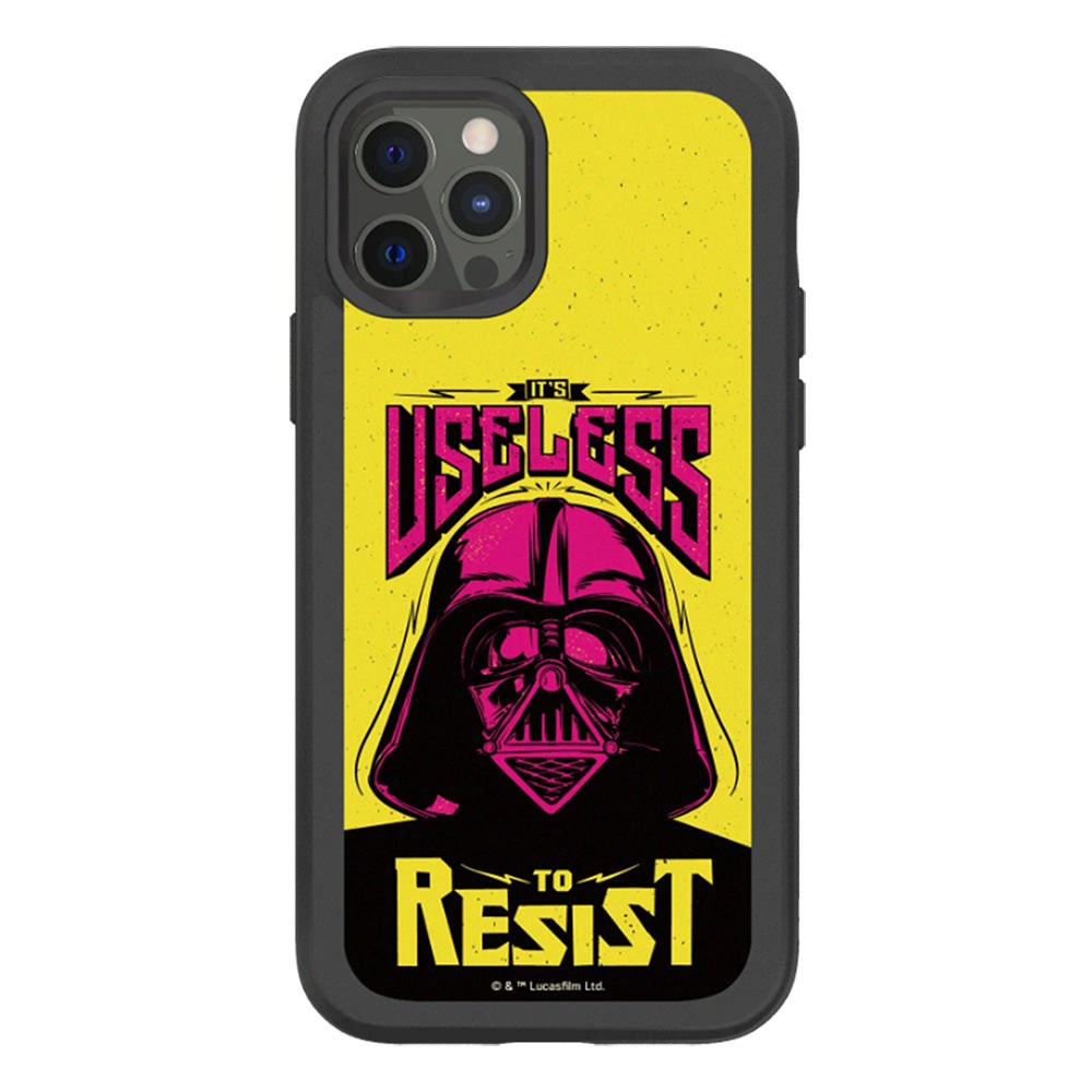 iPhone 12 / 12 Pro RhinoShield SolidSuit Drop Proof Case with Star Wars - Darth Vader - Useless To Resist