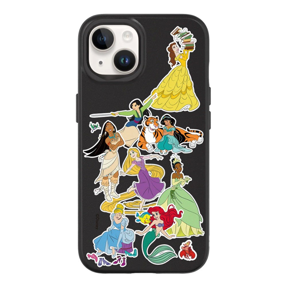 iPhone 14 / 13 RhinoShield SolidSuit Drop Proof Case with Disney Princess - Princesses