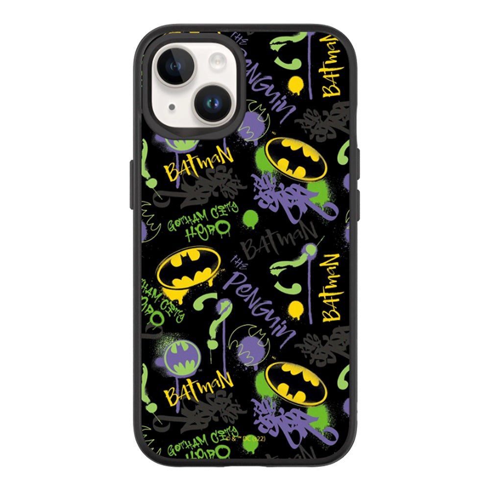 iPhone 13 RhinoShield SolidSuit Drop Proof Case with Batman - Supervillains & Batman