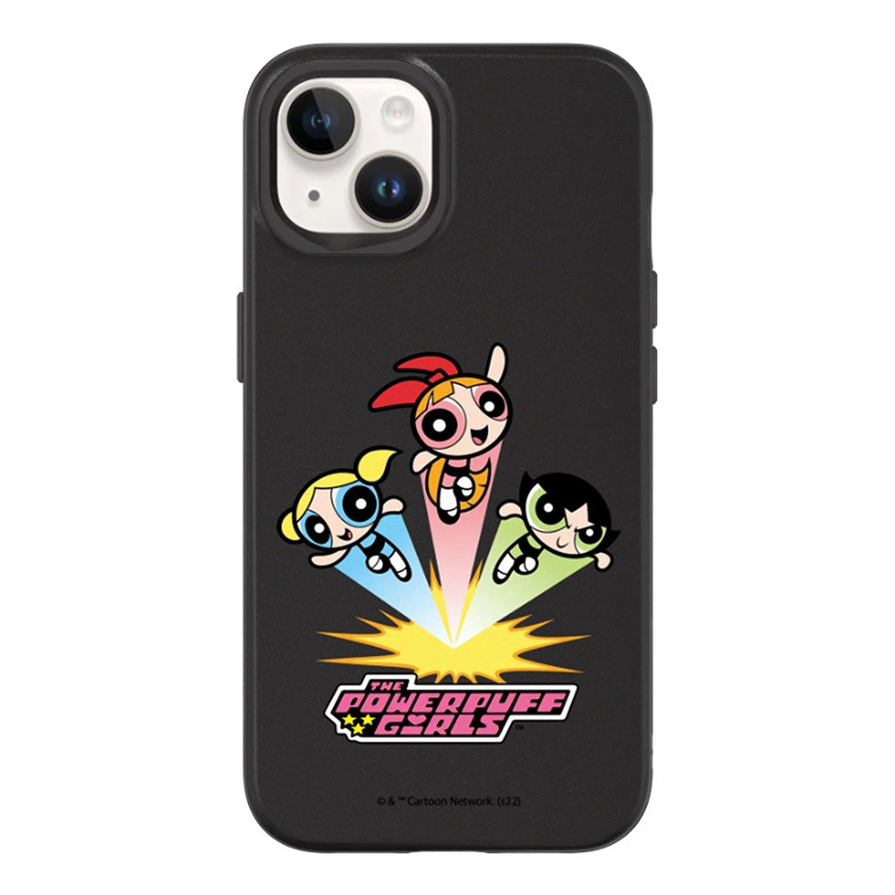 iPhone 13 RhinoShield SolidSuit Drop Proof Case with The Powerpuff Girls - Fly High