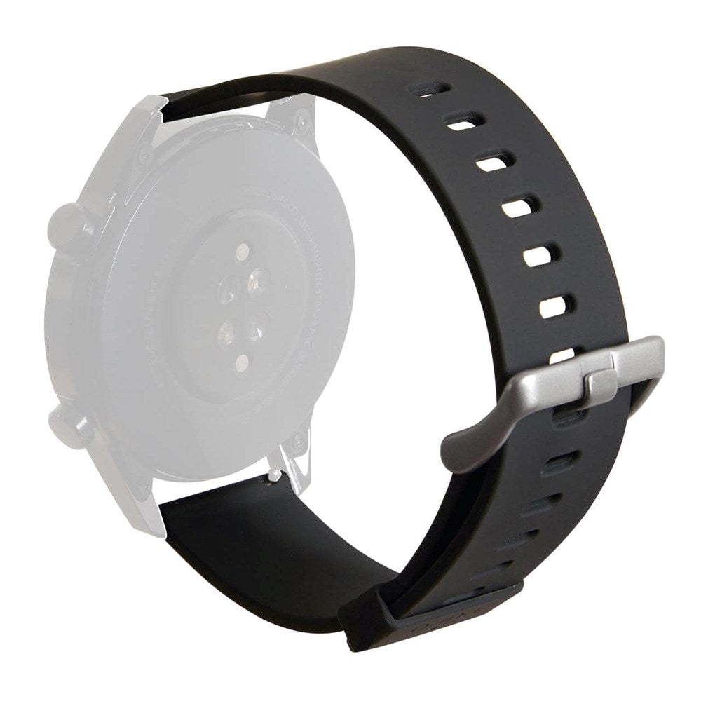 Smartwatch PURO Universal Silicone Strap (22mm) - Black