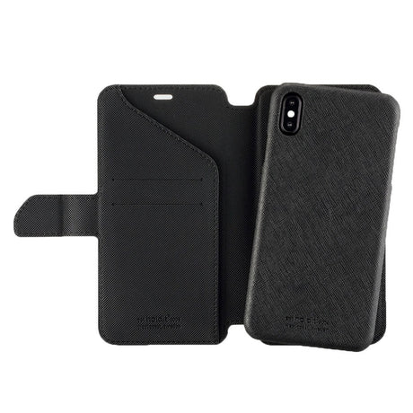 Holdit iPhone XS Max Wallet Magnet Case - Stockholm Black