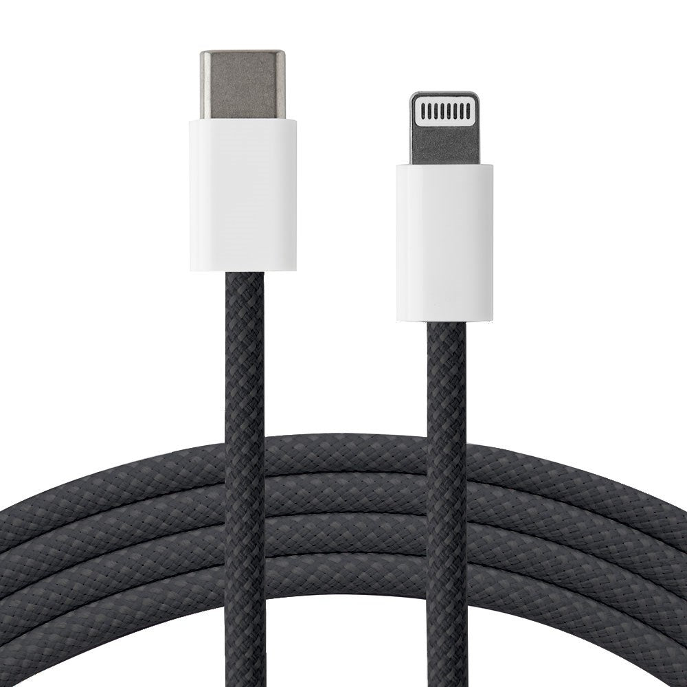 Xceed Braided USB-C to Lightning Cable PD 60W - 2m - Black