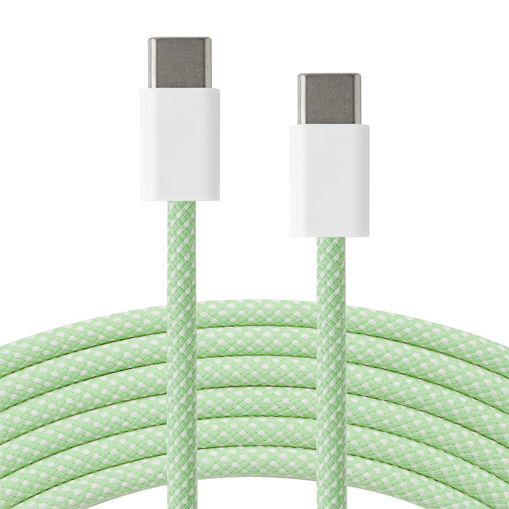 Xceed Braided USB-C to USB-C PD 60W - 2m - Green