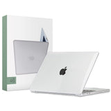 MacBook Air 13 M2/M3 (2022-2024) - Tech-Protect Smartshell Case - Crystal Clear