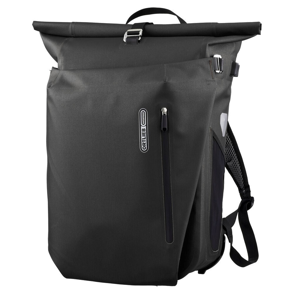 ORTLIEB 26L Vario Bicycle Bag and Backpack (47 x 31 x 22cm) - Black