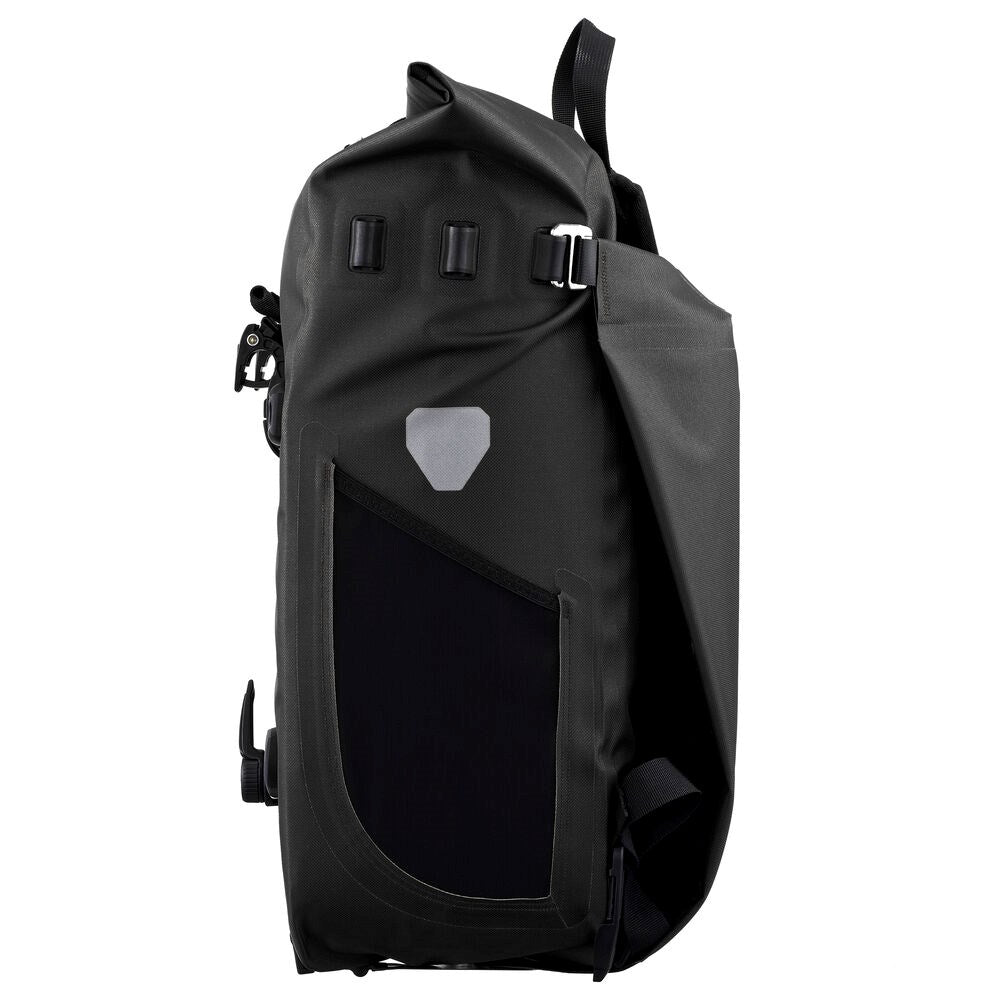 ORTLIEB 26L Vario Bicycle Bag and Backpack (47 x 31 x 22cm) - Black