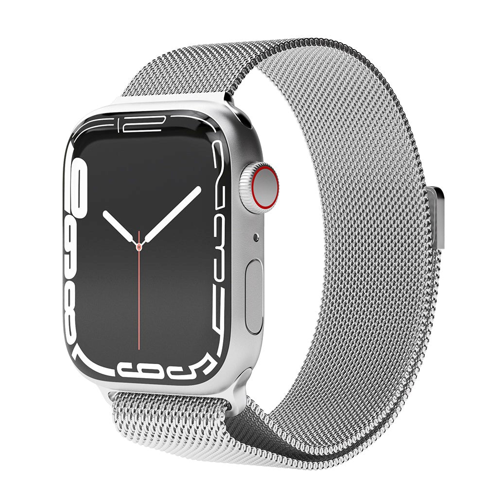 Vonmählen Apple Watch (38/40/SE/41/42mm) Milanese Loop Stainless Steel Strap - Silver