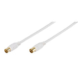 Antenna Cable Coaxial 90DB M-F - 1,5m White