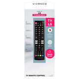 Vivanco LG Remote Control for TV - Black